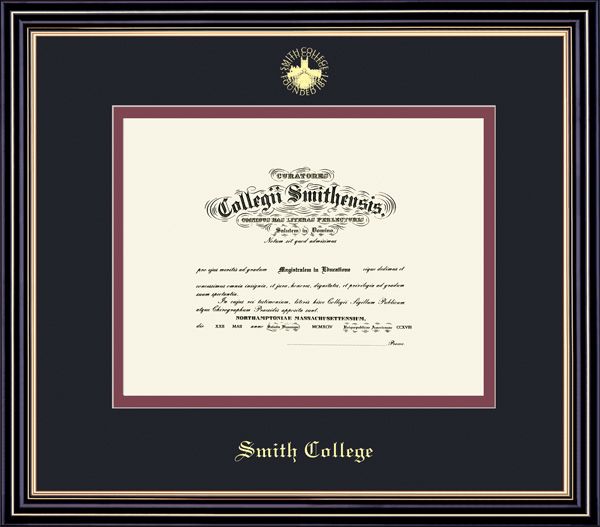 Smith College 6'' x 8'' Prestige Diploma Frame