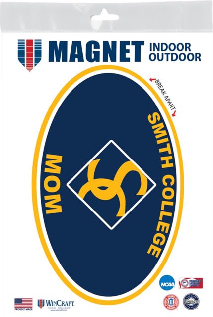 Smith College Mom 3.5 x 5.5 Oval Magnet