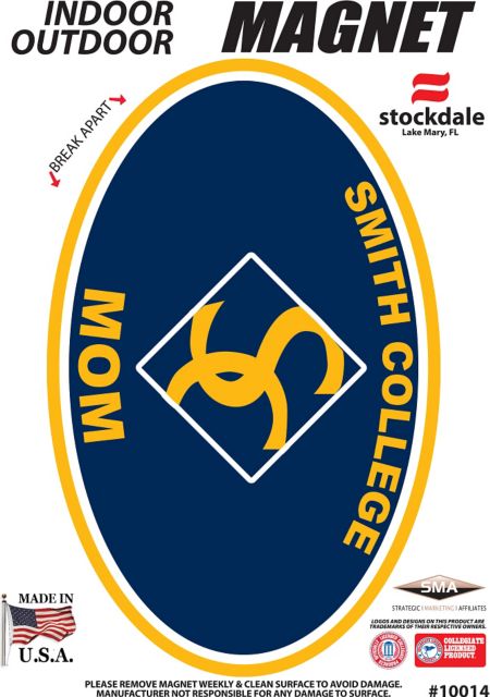 Smith College Mom 3.5'' x 5.5'' Magnet