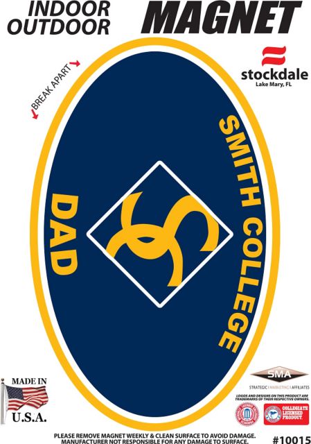Smith College Dad 3.5'' x 5.5'' Magnet