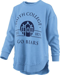 Smith College Women's Oversized Crewneck Sweatshirt