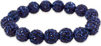 Smith College Rhinestone Bead Bracelet