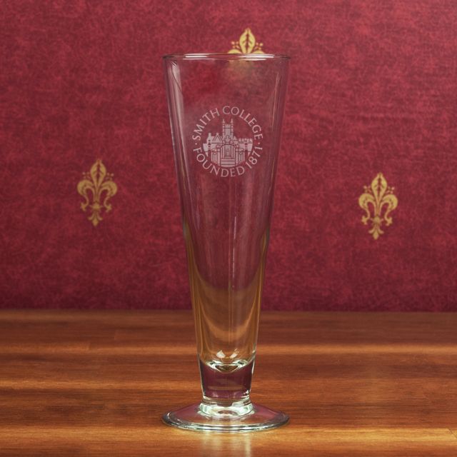 Smith College 16 oz. Pilsner Glass