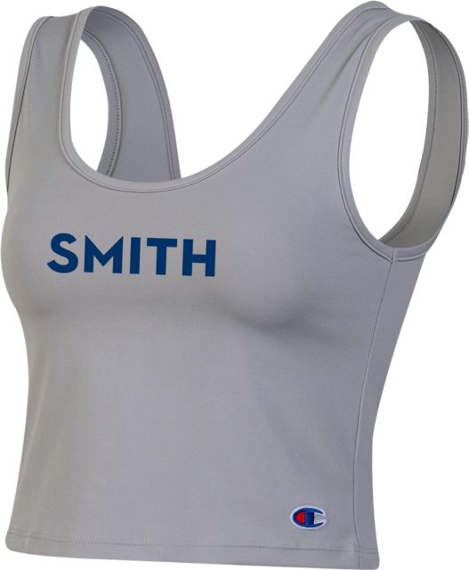 Smith College Women's Scoop Neck Crop Tank Top