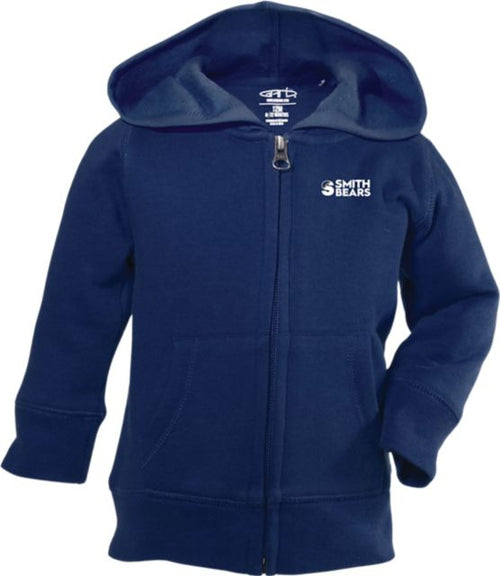 Smith College Bears Infant Henry Unisex Full Zip Hood