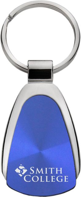 Smith College Teardrop Keychain