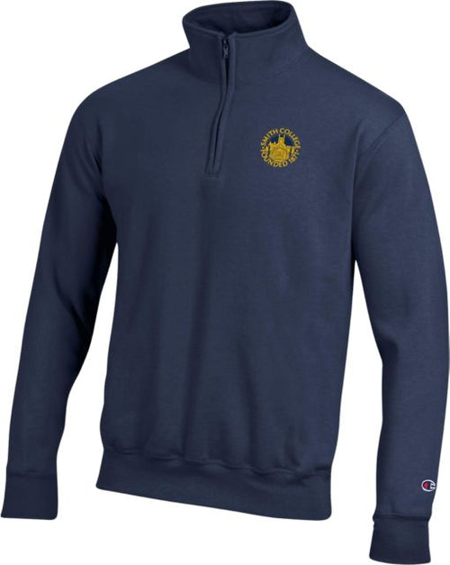 Smith College 1/4 Zip Powerblend Jacket