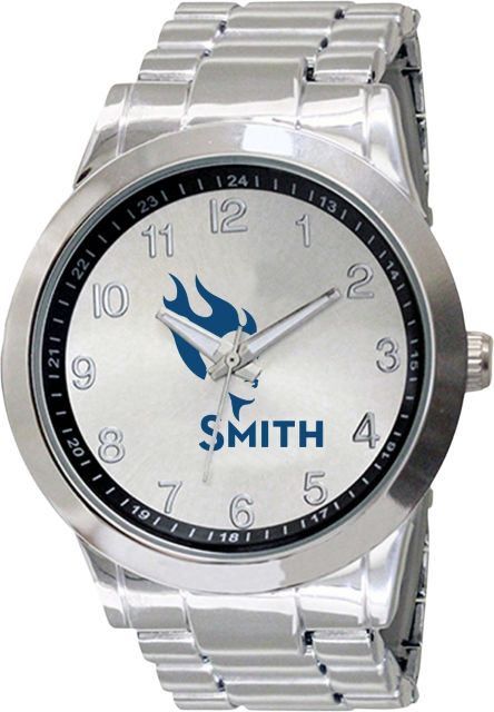 Smith College 44mm Men's Stainless Steel Watch