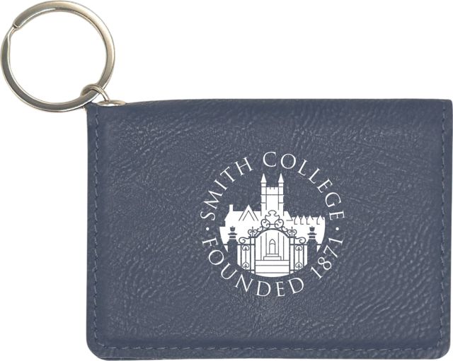 Smith College Bears Leather ID Holder