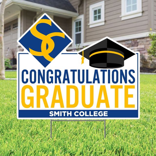 Smith College Grad 22 x 19 Lawn Sign