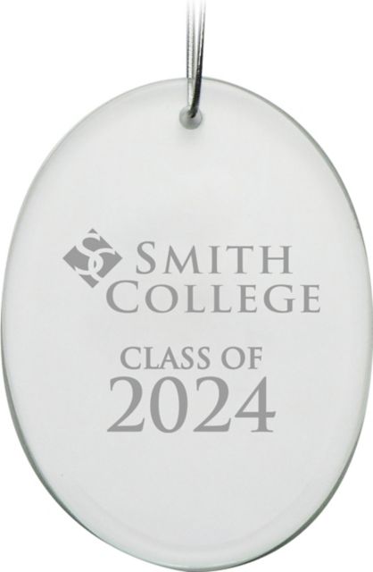 Smith College Class of 2024 Oval Ornament - ONLINE ONLY