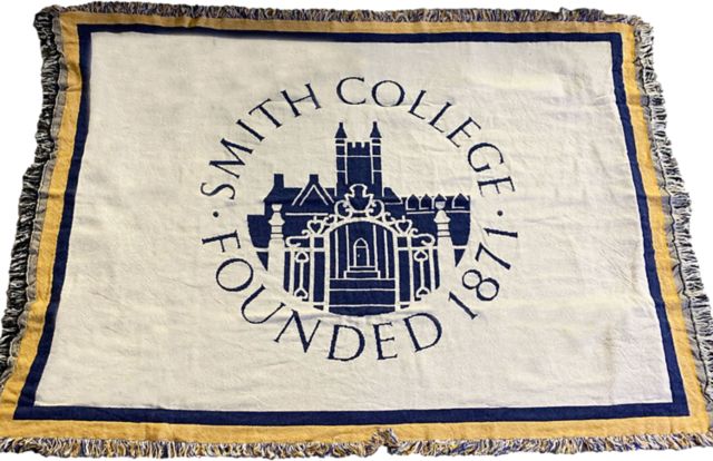 Smith College Afghan Blanket