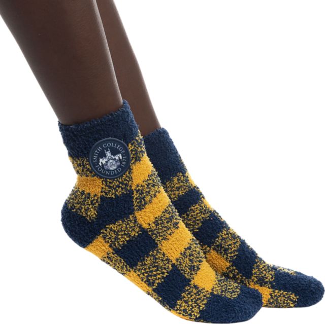 Smith College Buffalo Check Socks