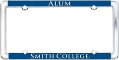 Smith College Alumni License Plate Frame