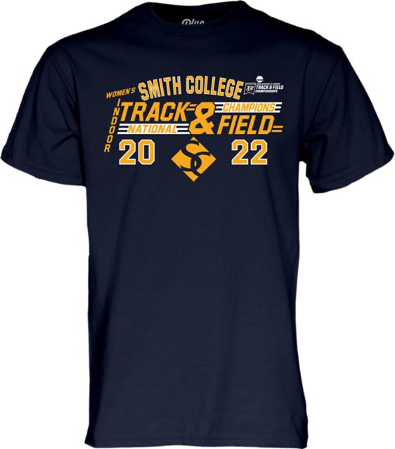 Smith College Women's Indoor Track & Field 2022 DIII National Champions Short Sleeve T-Shirt