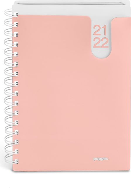 ACADEMIC YEAR PLANNER, 2021-2022. BLUSH. 250 PAGES.