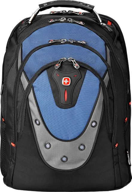 BKPK IBEX BLACK/BLUE