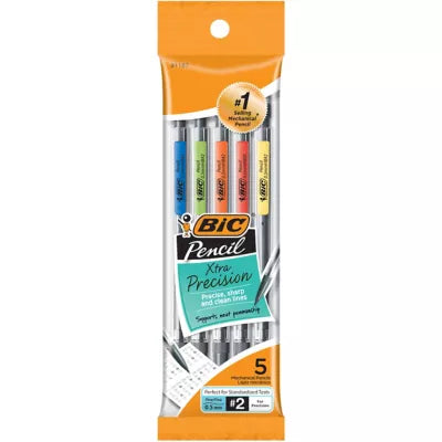 MECH PENCIL .5MM 5PK BIC - New (SKU: 39178)