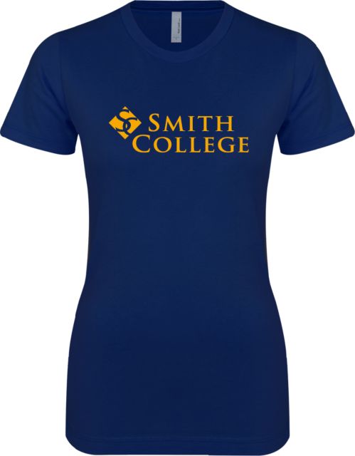 Smith College Next Level Ladies SoftStyle Junior Fitted Tee Primary Mark - ONLINE ONLY
