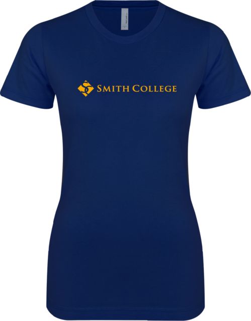 Smith College Next Level Ladies SoftStyle Junior Fitted Tee Primary Flat - ONLINE ONLY