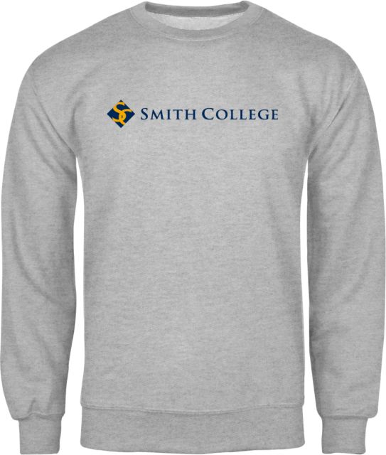 Smith College Fleece Crew Primary Flat - ONLINE ONLY