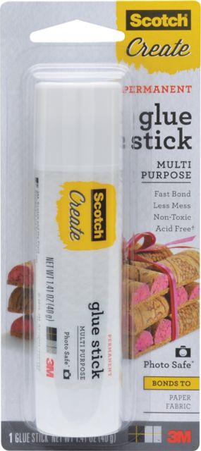 GLUE STICK CRAFT PERMANENT 1.41OZ