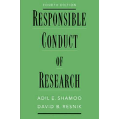 Responsible Conduct of Research