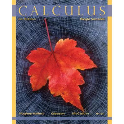 Calculus: Single Variable