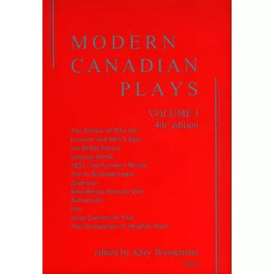 Modern Canadian Plays