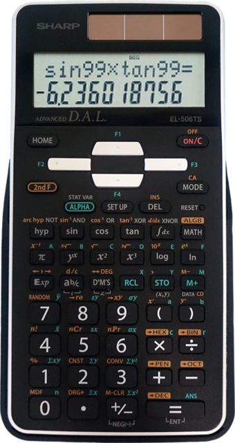 CALC SHARP EL-506TSBBW SCI