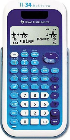 CALC TI34 MULTI VIEW 2LN